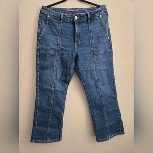 Michael Kors Cropped Blue Jeans
